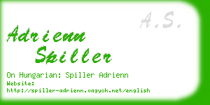 adrienn spiller business card